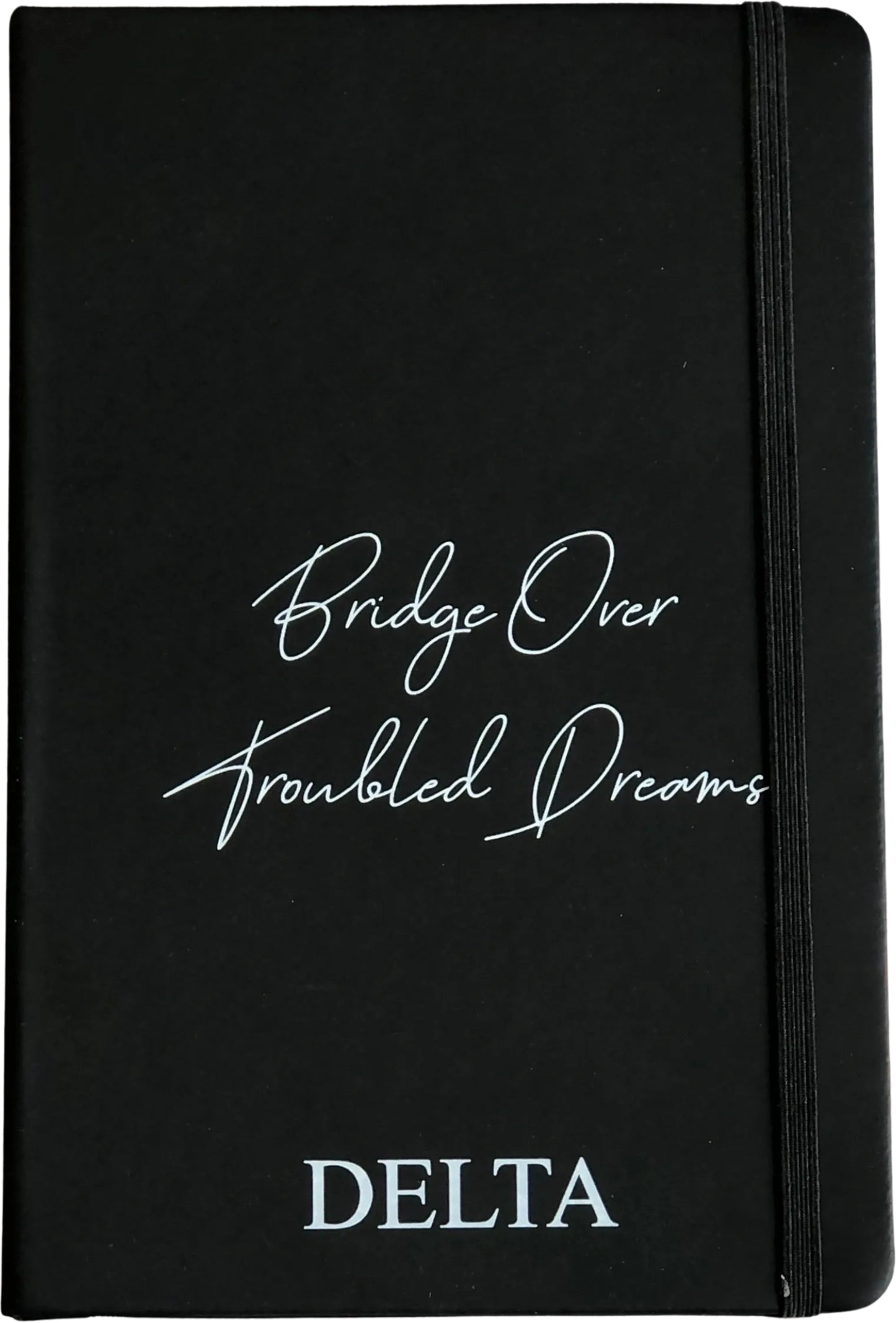 Delta Goodrem Bridge over Troubled Dreams signed art card & notebook