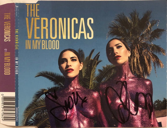 The Veronicas In my Blood signed slick