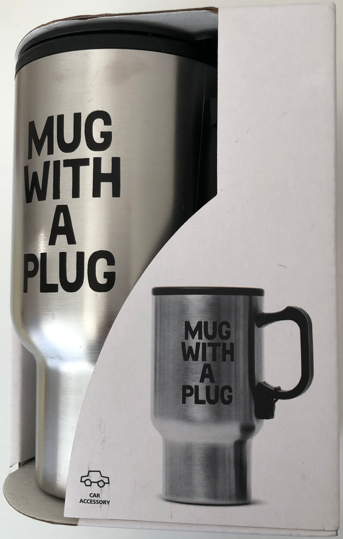 Mug with a plug