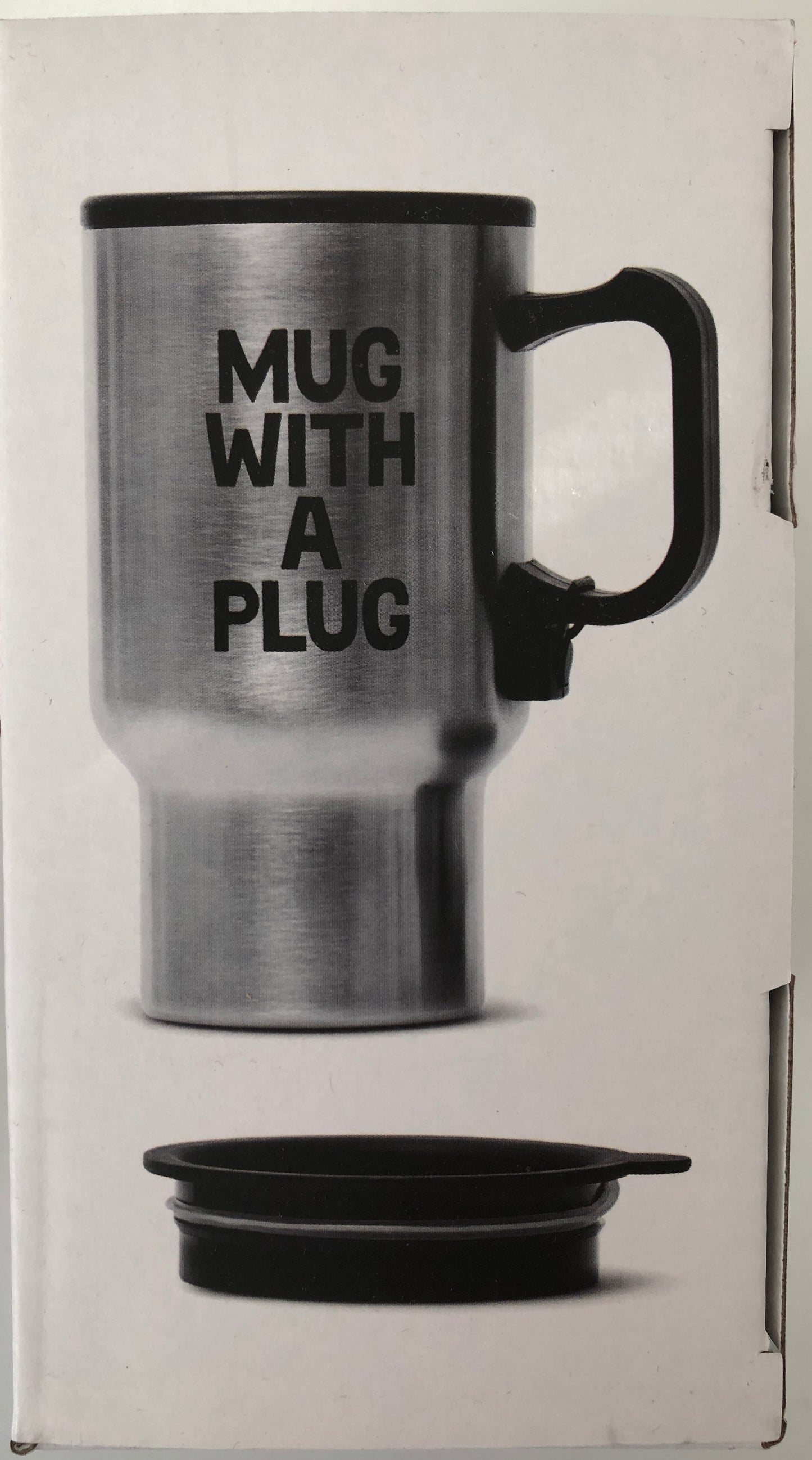 Mug with a plug