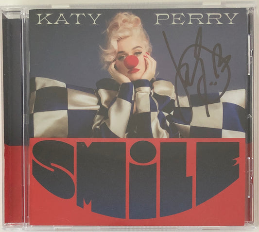 Katy Perry Smile signed CD