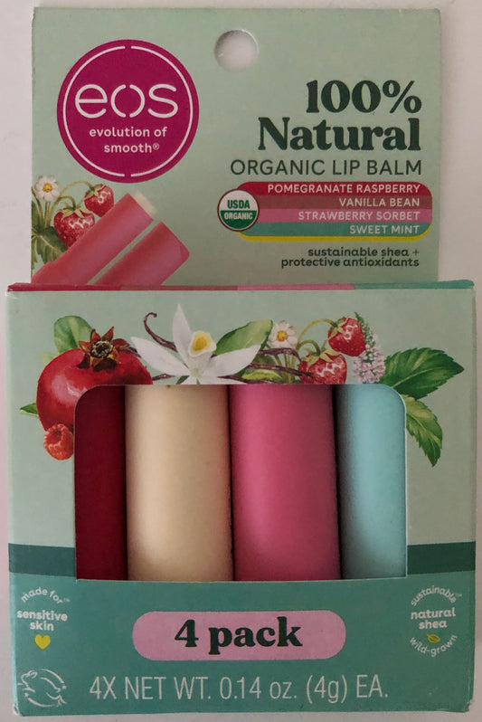 eos Natural & Organic lip balm