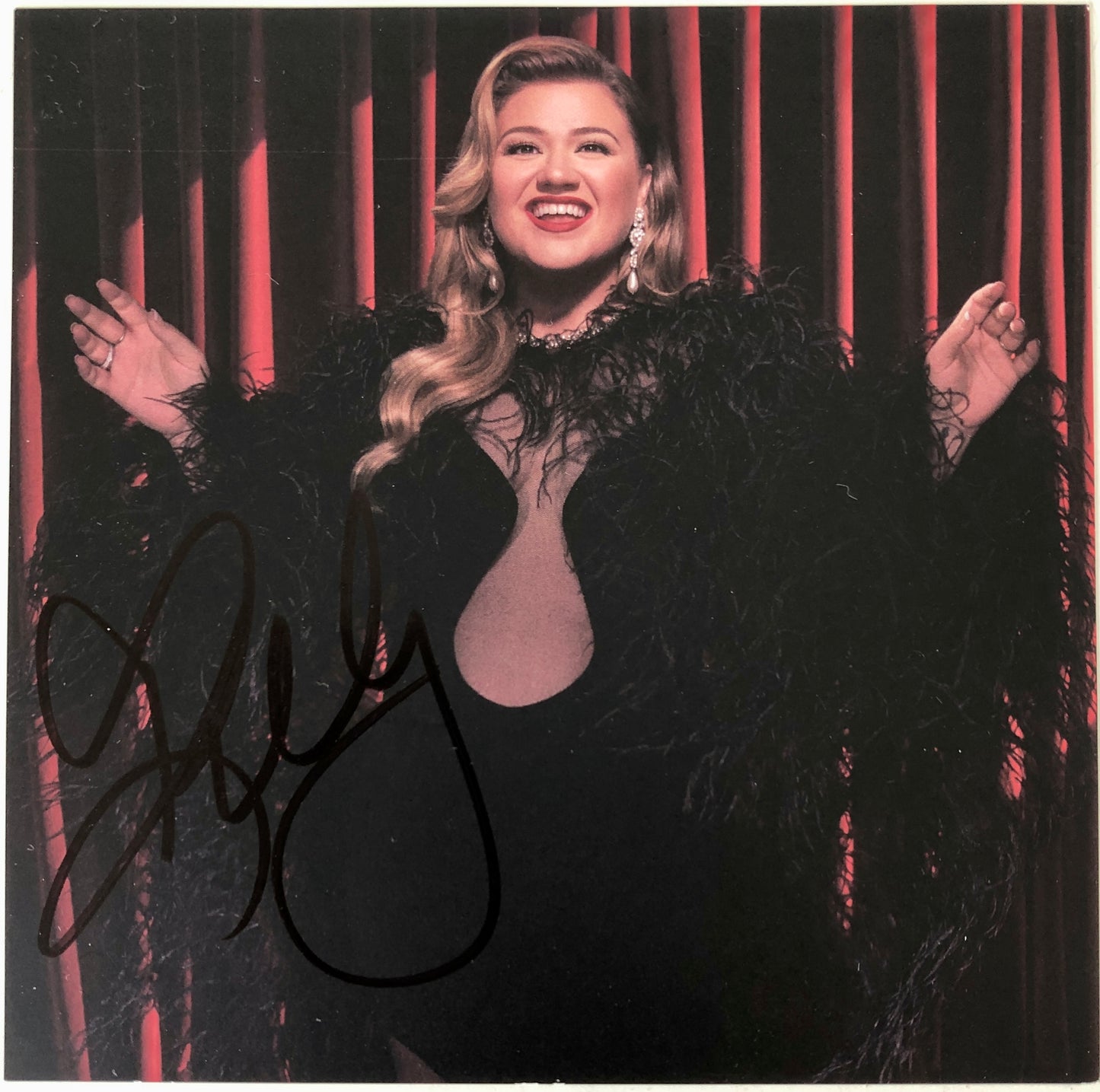 Kelly Clarkson When Christmas Comes Around with signed insert