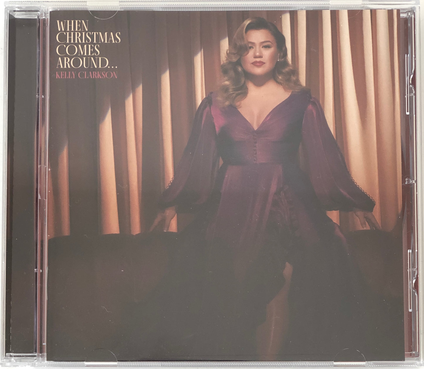 Kelly Clarkson When Christmas Comes Around with signed insert