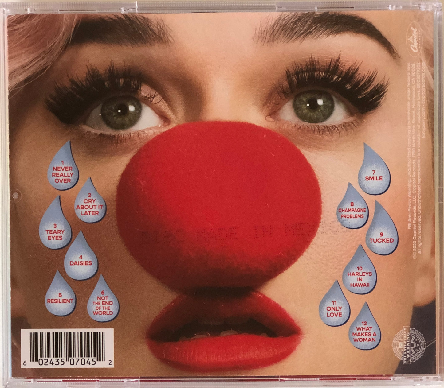 Katy Perry Smile signed alternate cover