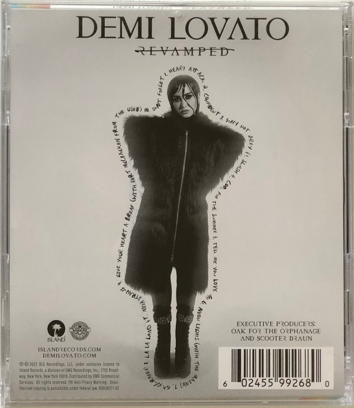 Demi Lovato Revamped & signed insert