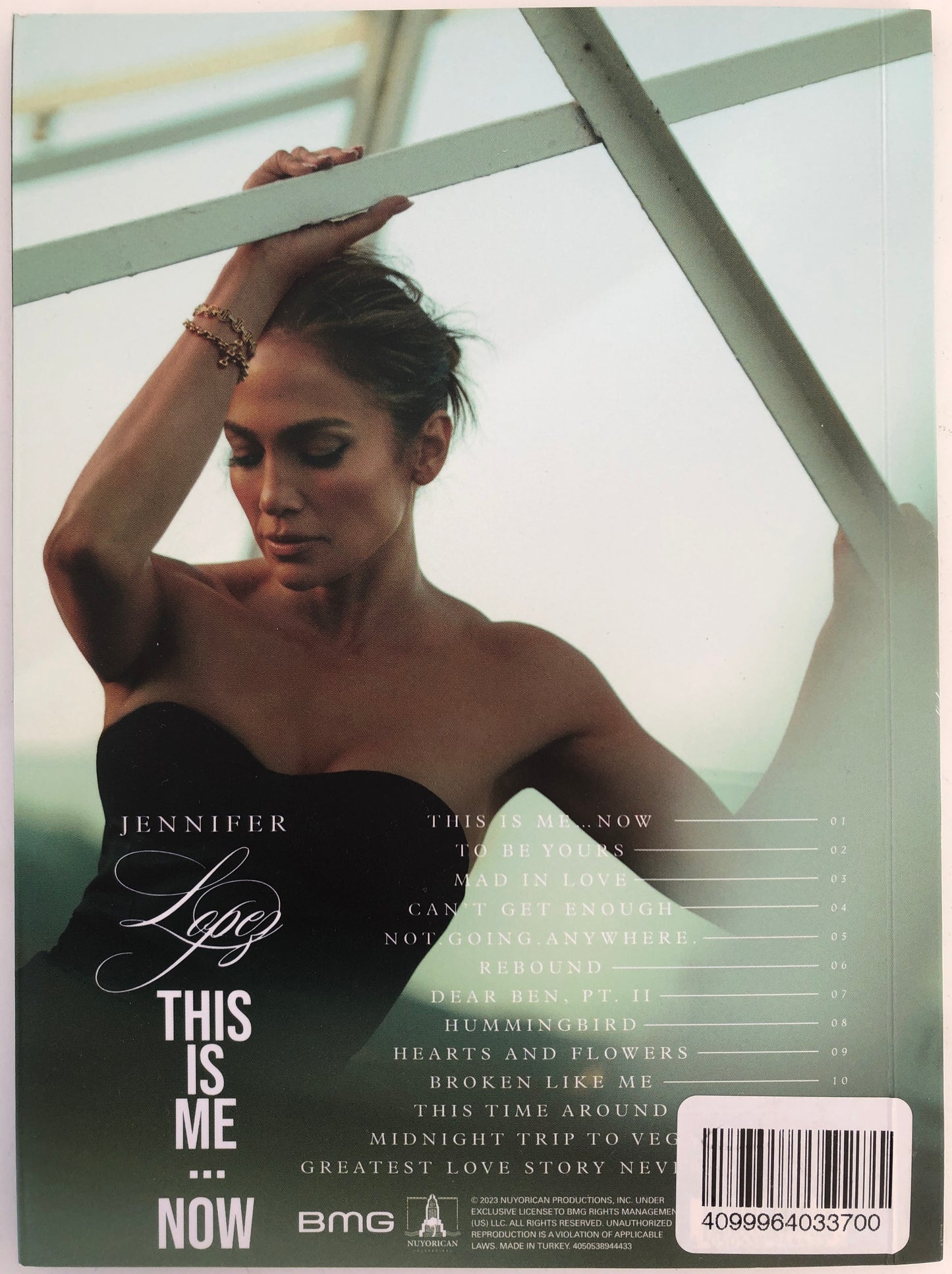 Jennifer Lopez This is Me Now deluxe CD + signed art card