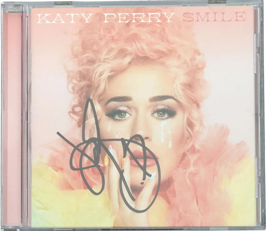 Katy Perry Smile signed alternate cover