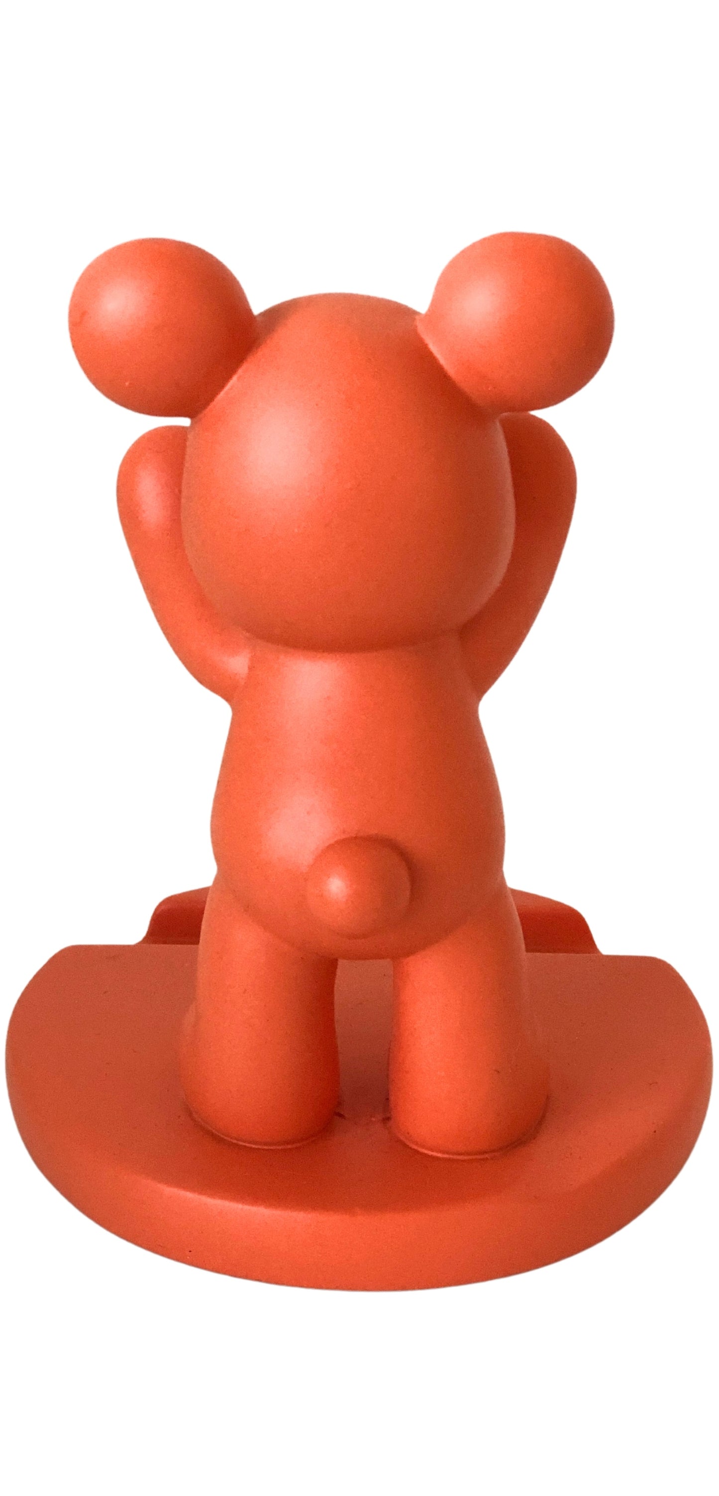 Bear phone stand (orange)